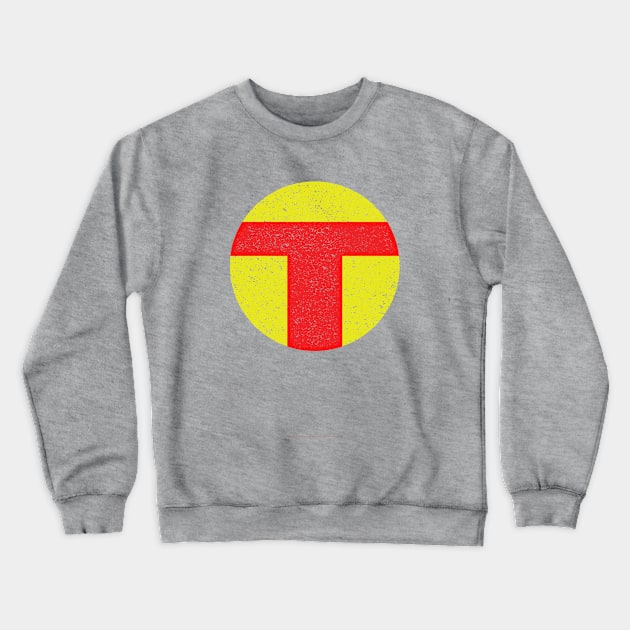 Red Tornado Logo Crewneck Sweatshirt by KeisukeZero